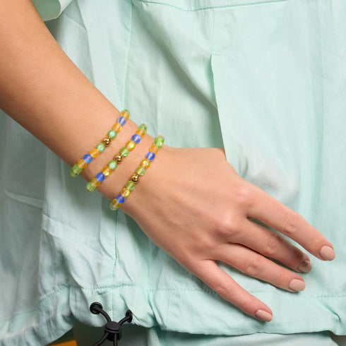 BRÉSIL | Bracelet Sirène Verre Nations